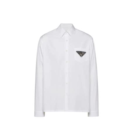 chemise prada homme blanche